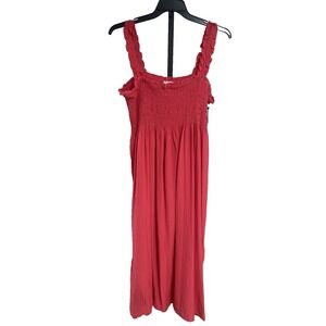 Calvin Klein womens dress summer stretch cover hot pink 16 MAXI NEW $118 A5